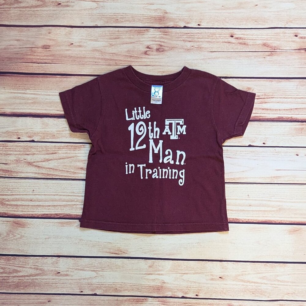 Two Texas A&M Aggies tees size 4